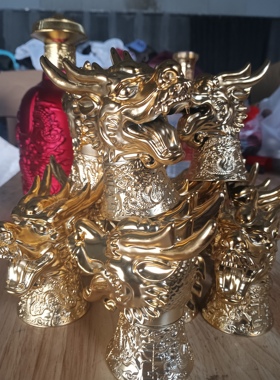 生肖龙头龙瓶盖密封好装酒家居摆件都可