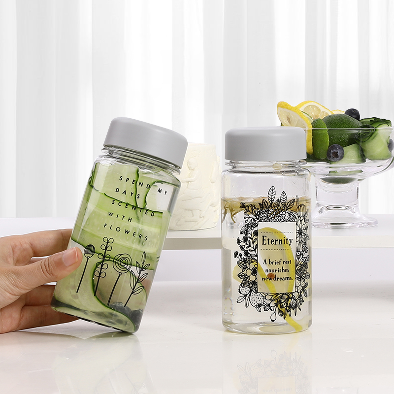 日本进口YAMADA随手杯冷水壶便携耐热水杯冰箱冷萃冷泡杯果汁茶杯