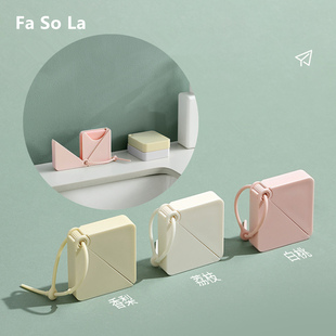 FaSoLa一次性便携香皂片肥皂片洗手片香皂纸除菌型旅行装 随身携带