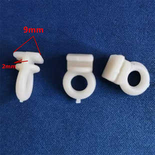 通用老款家居窗户滚动零件遮阳窗帘滑珠车用滑轮挂件轨道卡扣吊环