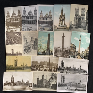 英国伦敦 珍藏老明信片 伦敦塔桥 著名建筑 自选 著名代表景点