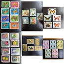 套票合集 猫 蝴蝶 花鸟鱼虫 系列精品 动物 外国精品邮票