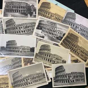 等原版 罗马斗兽场 意大利著名古迹 珍藏老明信片 欧洲早期