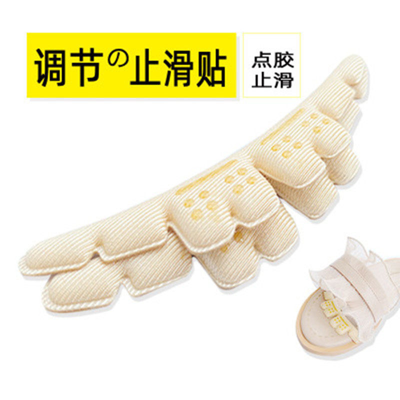 后跟贴止滑点胶夏季凉鞋高