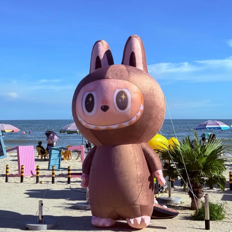 卡通吉祥物气模定制装饰引流道具