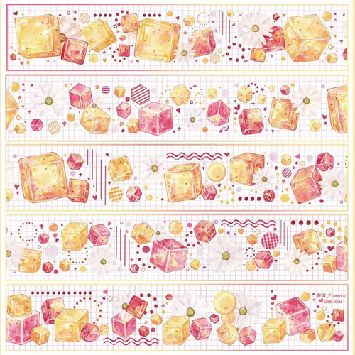 23铺子手帐胶带春田_flowers