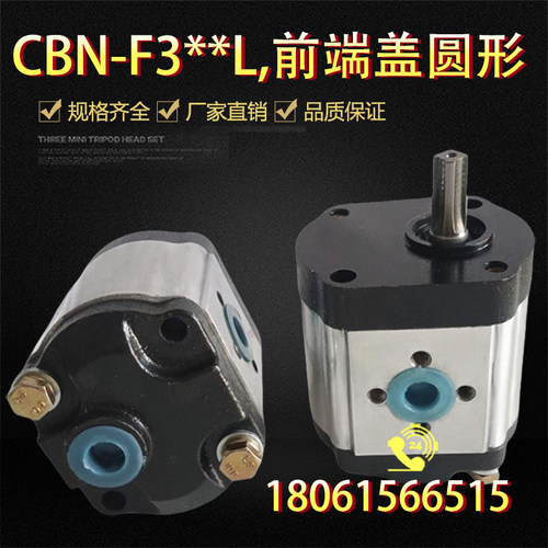 侧装泵 液压油泵CBN-F314L/F310L/F306L/F316L/F320L/F325L扁花键