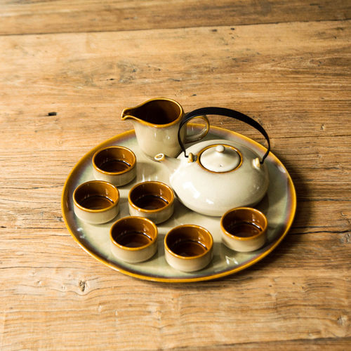 陆升提梁壶干泡茶具茶具套盒