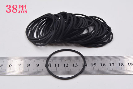 原装未加油黑色工业办公用橡皮筋牛皮筋O型耐高温天然橡胶圈包邮