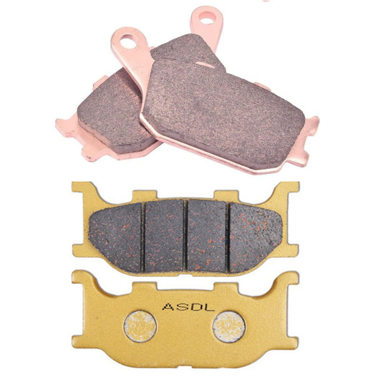 摩托车配件适用于雅马哈FZ6 XJ6 F/S前后刹车片陶瓷铜基碟刹片皮