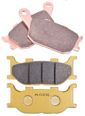 摩托车配件适用于雅马哈FZ6 XJ6 F/S前后刹车片陶瓷铜基碟刹片皮