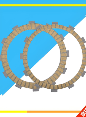 适用于摩托车本田CRF450R CR250 NX500 XR600离合片离合器钢片