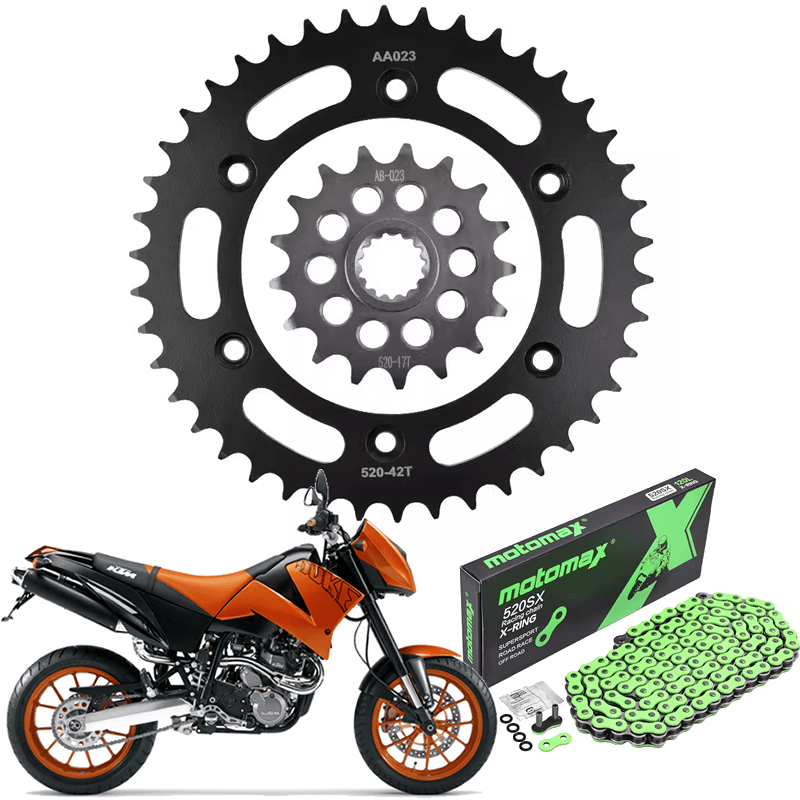 摩托车链盘520油封链条大小链轮