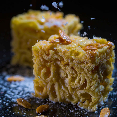 白天鹅宾馆酒店代购沙琪玛榄仁沙其马广州手信特产糕点零食顺丰