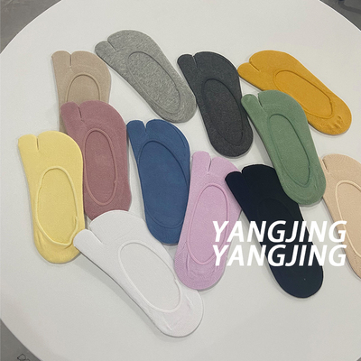 春夏季糖果色tabi硅胶防滑隐形袜