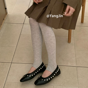 桑蚕丝连裤袜半掌踩脚带跟透肤修身平纹显瘦百搭哑光女士打底裤袜