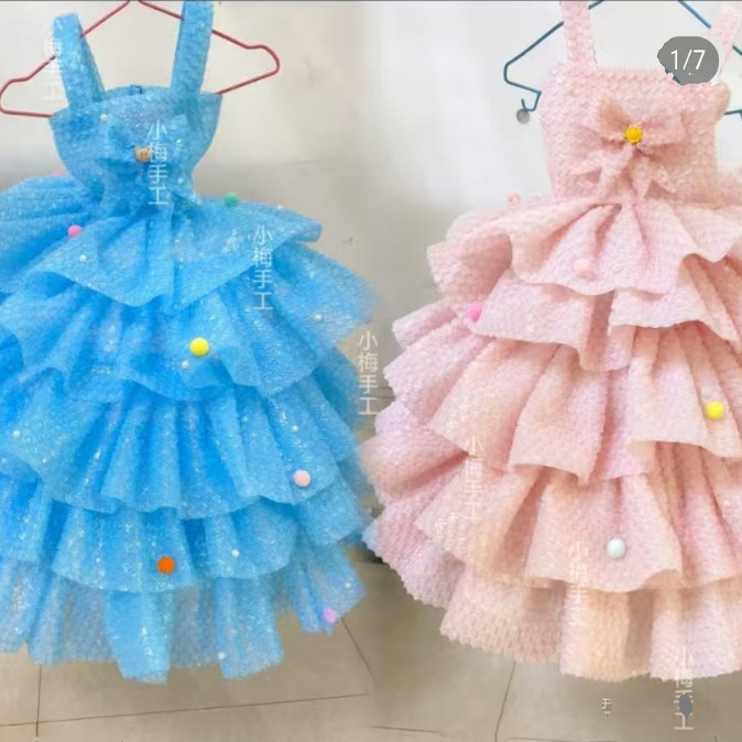 环保气泡膜时装秀演出服
