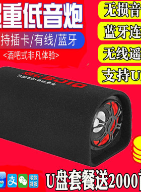 汽车专用大功率音响车载低音炮