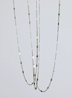 素链简约项链女2025新款爆款