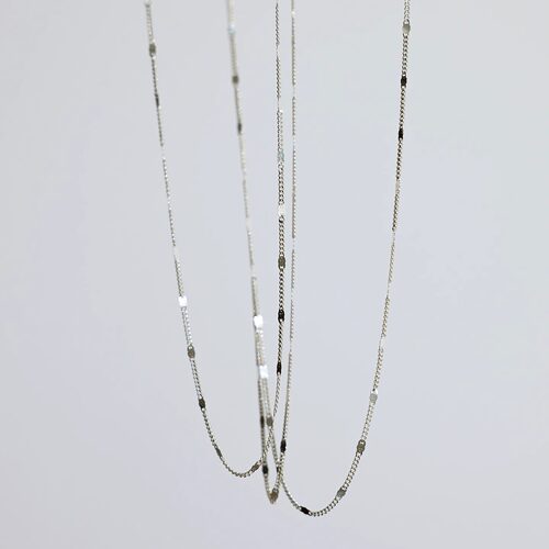 素链简约项链女2025新款爆款