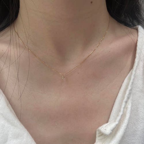 mini水滴细款项链女气质显白颈链