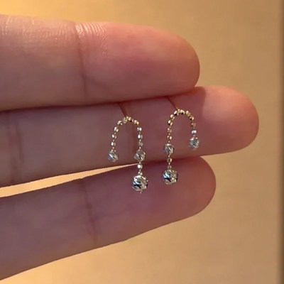 珠珠迷你耳钉女小众设计感巨好看