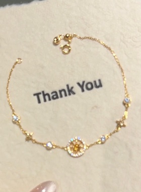 八芒星罗盘手链女款轻奢小众精致