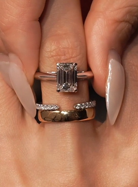 几何叠戴开口戒指女2026新款爆款