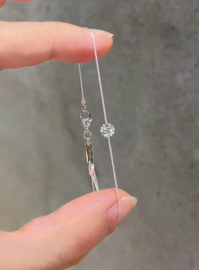 极细仿闪钻手链女款手饰