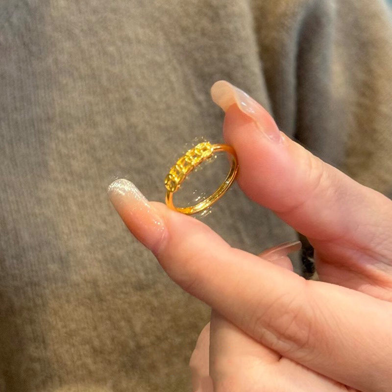 新春旺财~五帝钱币戒指