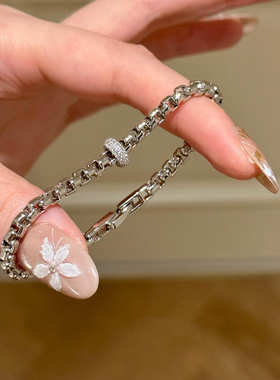 仿闪钻跑环手链女2026新款手串