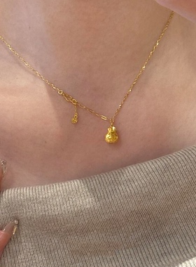 金色福袋项链女2025新款