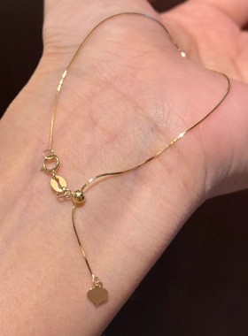 极细素圈蛇骨手链2025新款爆款