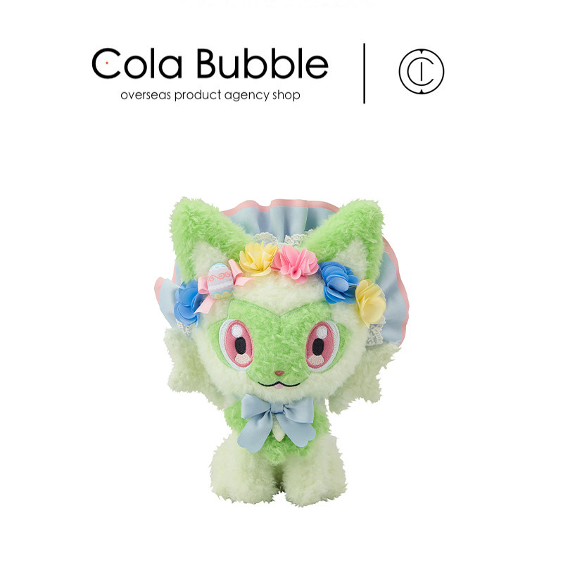 宝可梦日本正版新叶喵公仔