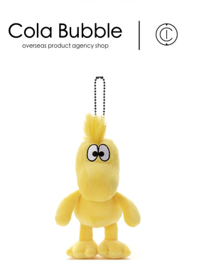 日本snoopy正版史努比黄色小鸟糊涂塌客公仔玩偶毛绒包挂件小挂饰