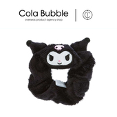 日本sanrio三丽鸥周边正版 黑色库洛米简约头绳发圈马尾头饰发饰