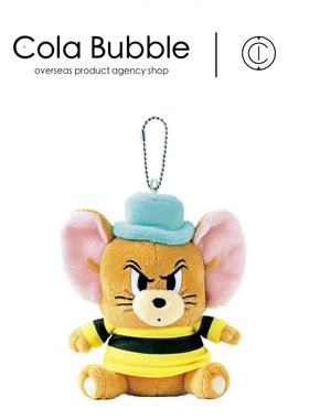 日本T'S Factory正版jerry杰瑞老鼠公仔玩偶毛绒包包挂件钥匙挂饰