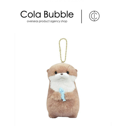 amuse日本正版吃鱼水獭挂件