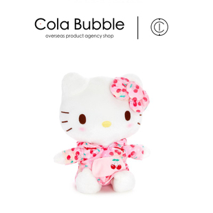 粉色樱桃凯蒂猫哈喽kt猫公仔玩偶娃娃毛绒玩具 美国hellokitty正版