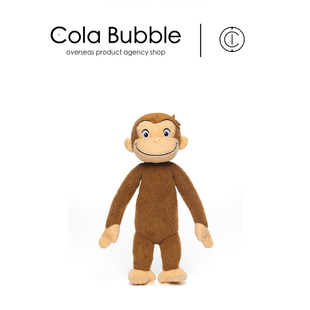 日本takaratomy正版好奇的乔治公仔乔治猴子玩偶娃娃毛绒玩具礼物