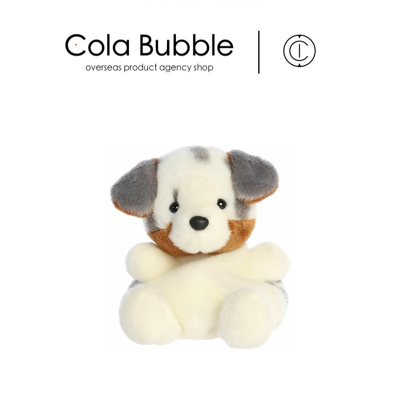 美国aurora world正版澳大利亚牧羊犬公仔沙包玩偶软糯毛绒玩具