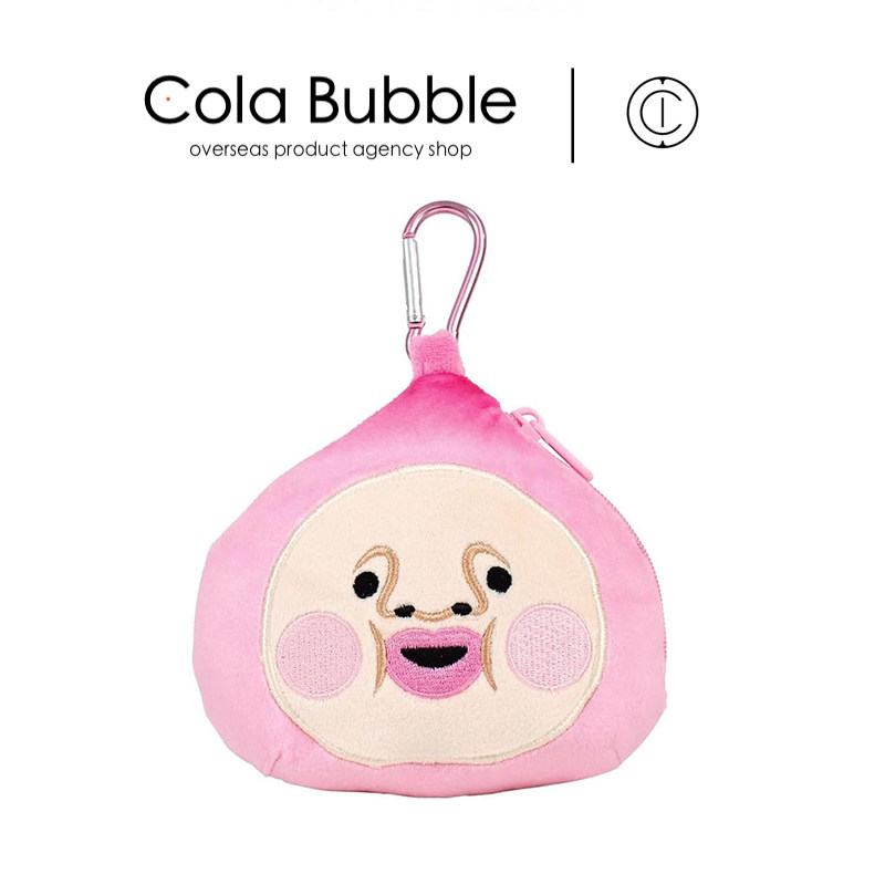 日本T'S Factory正版农场精灵屁桃君公仔玩偶毛绒卡包挂件小挂饰