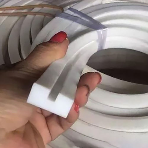 背心袋制袋机密封条凹型硅胶条
