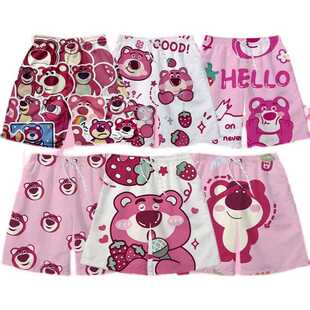 BOYS官方联名草莓熊夏季宽松沙滩短裤男情侣休闲大裤衩五分睡裤女