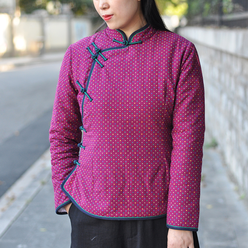 【远山】提花复古百搭秋冬上衣