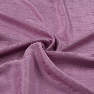 张林根窄幅正绢真丝桑蚕丝国风新中式汉服旗袍马甲高端服饰面料