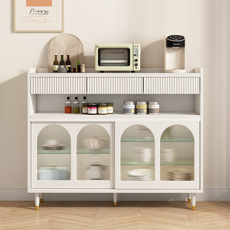 客厅小户型一体家用靠墙厨房边柜