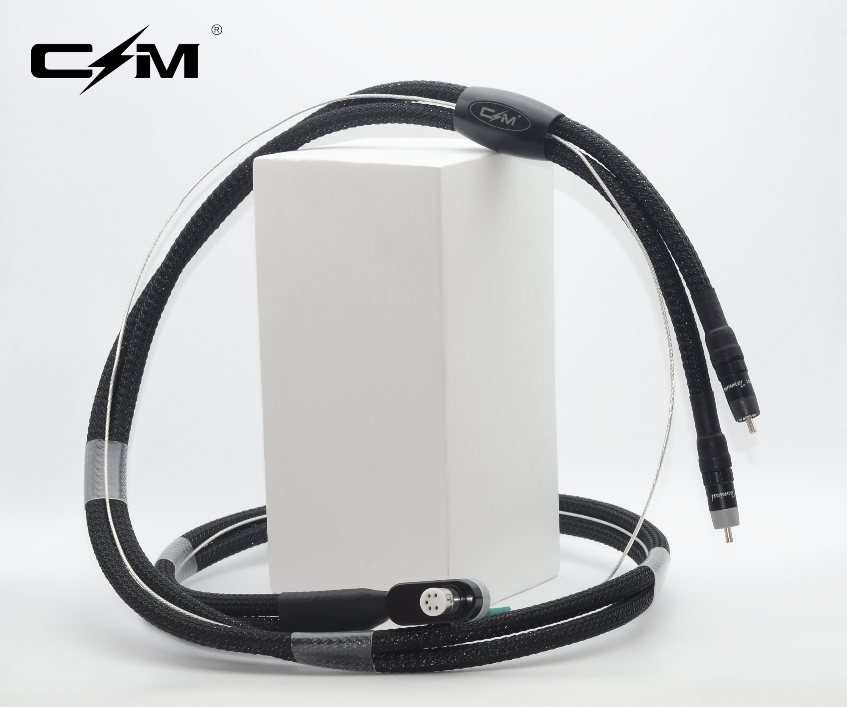 CMaudio Reference 参考级5N纯银 LP唱臂线  黑胶RCA 信号线