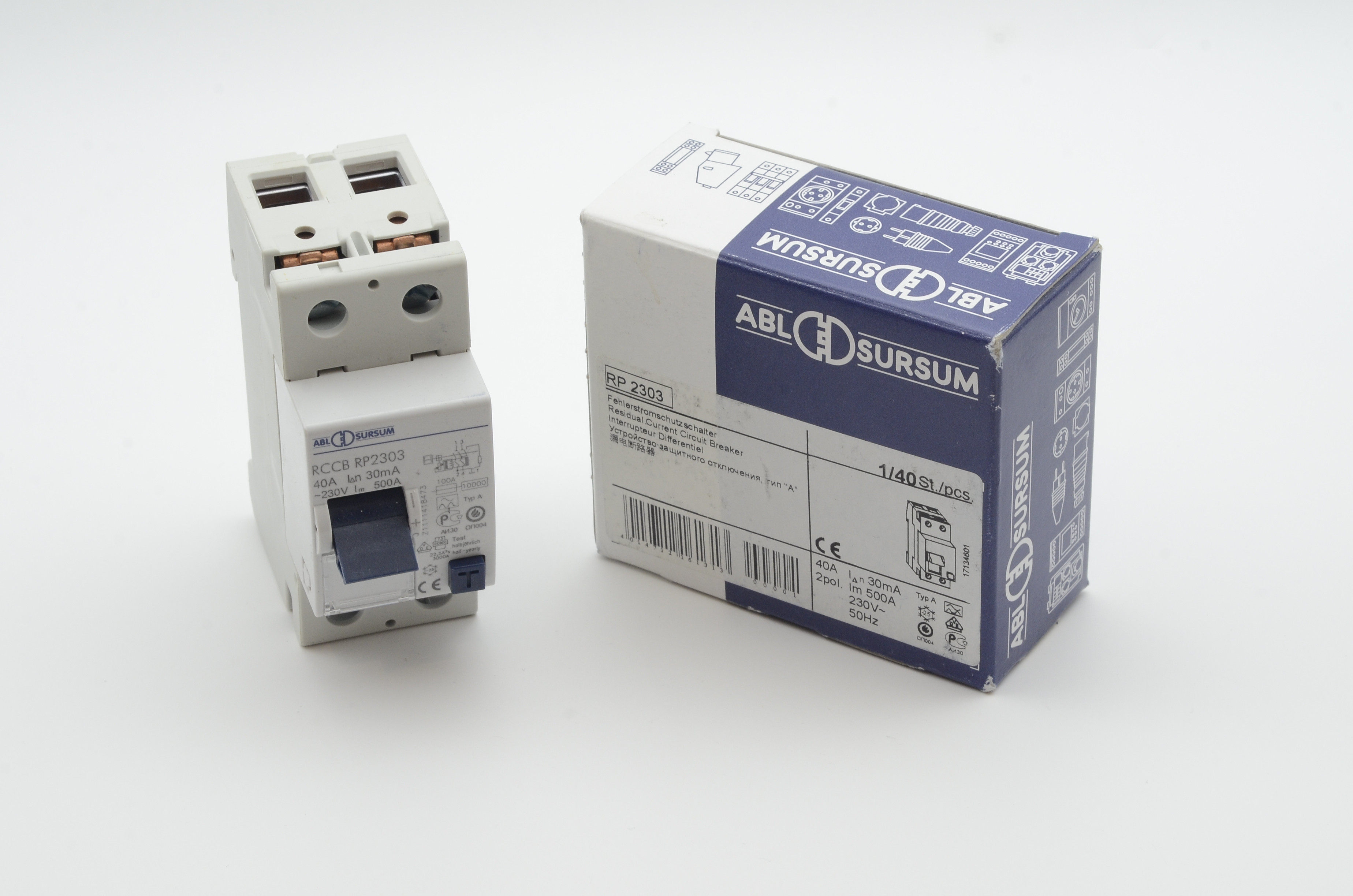 德国ABL 旗舰 40A漏电开关真正老款原装德国生产 Made in Germany