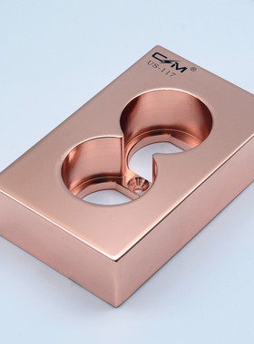 CMaudio CM-US117 30MM加厚 纯紫铜面板，美标120紫铜面板